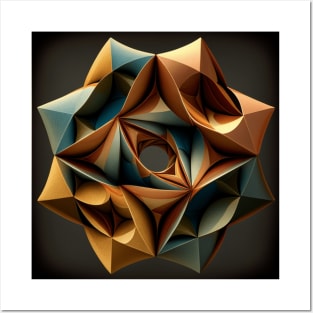 Geometric Abstract Wall Art Posters and Art